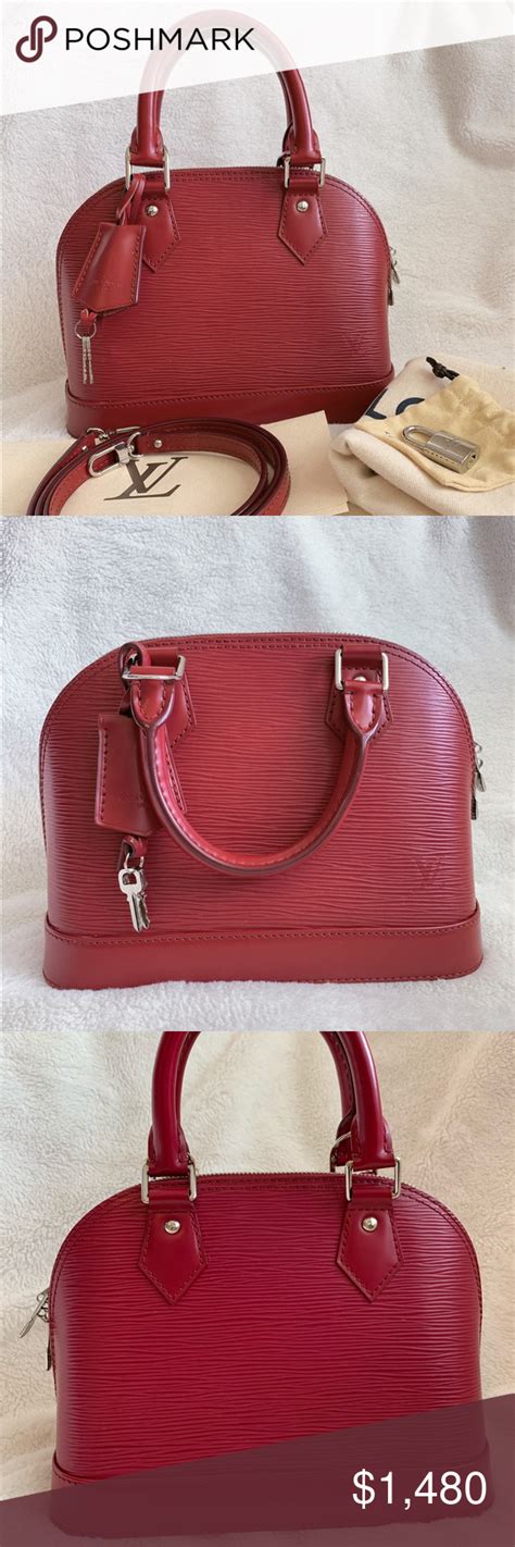 louis vuitton alma bb epi fuchsia|louis vuitton alma bb bag.